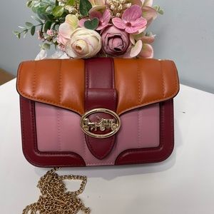 Coach Georgie quilted crossbody bag